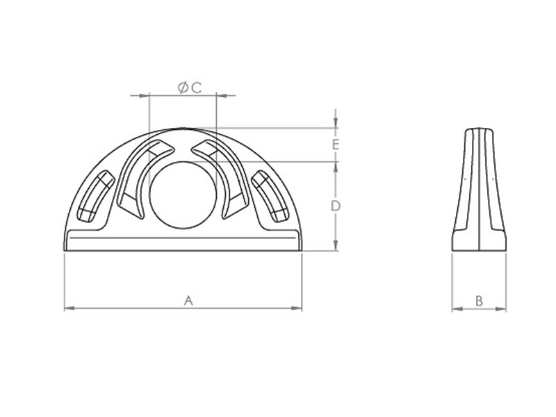 WeldOn Pad Eyes DPLP Australia Townley Drop
