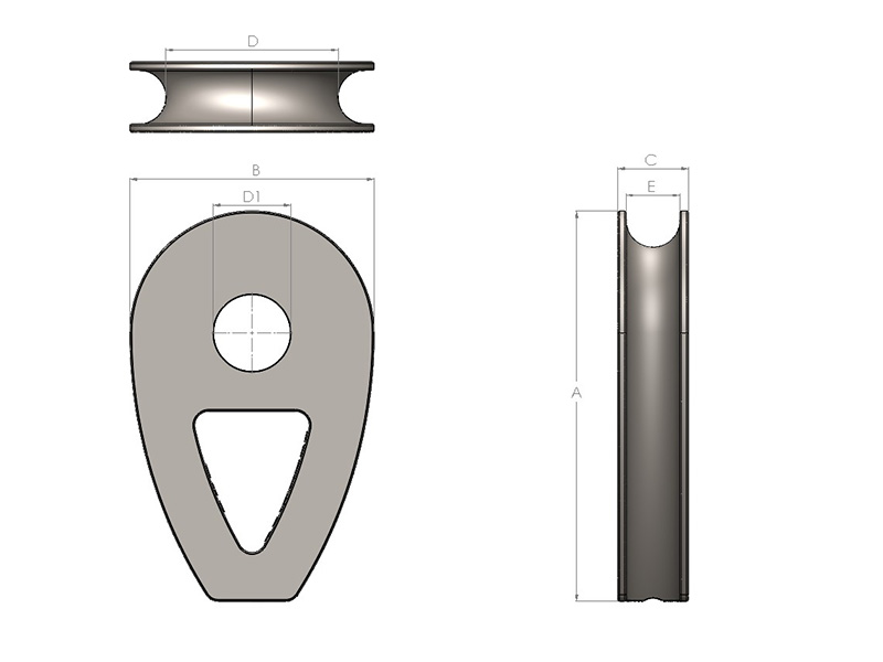 Solid Heart Thimbles - BS EN 13411-9 - Image 4
